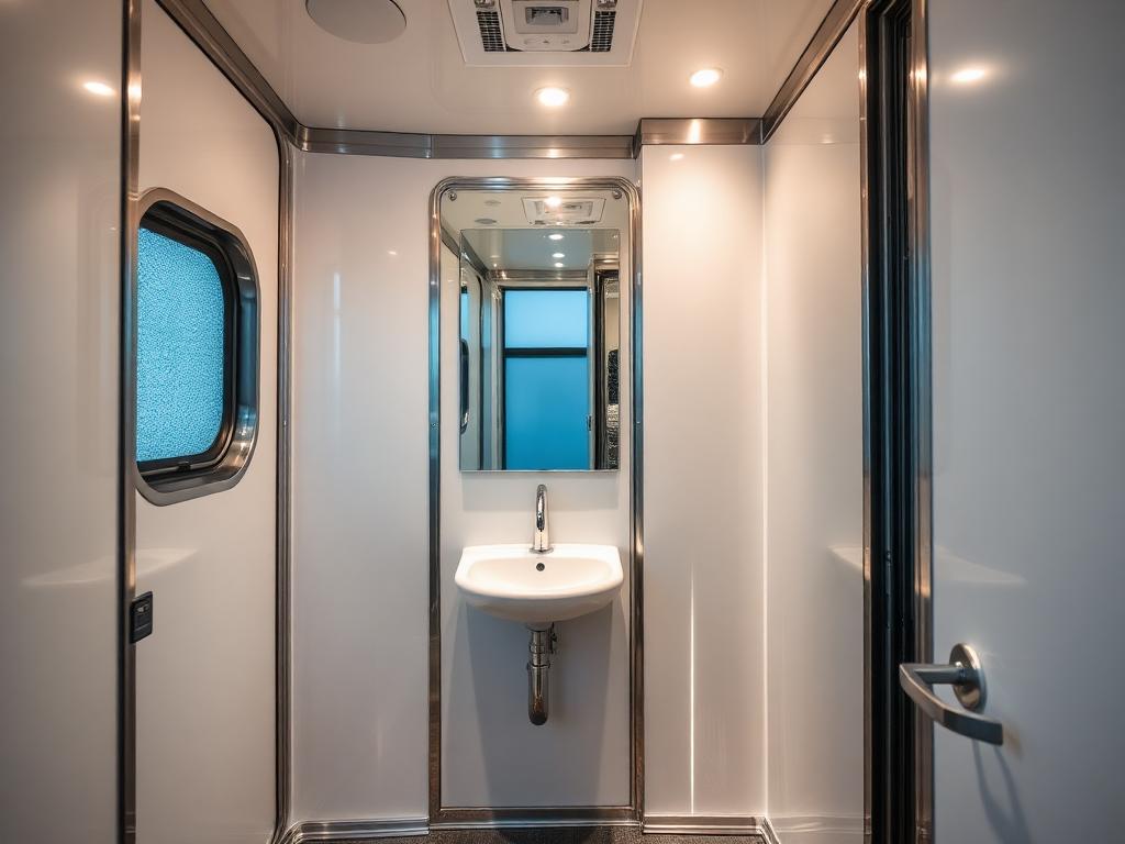 Luxury Restroom Trailers in River Edge, NJ